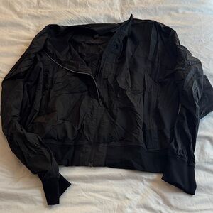 lululemon athletica Charcoal Bomber Jacket